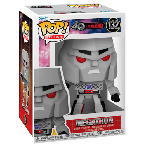 Figura Funko POP! Retro Toys:Transformers G1 - Megatron 132