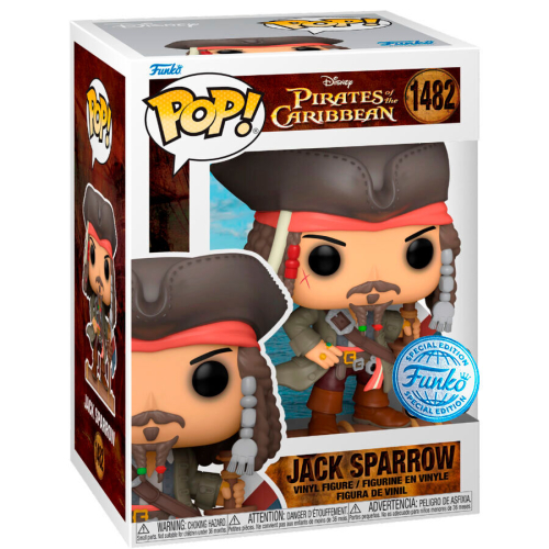 Figura Funko POP! Movies:Pirates of the Caribbean - Jack Sparrow (Special Edition) 1482