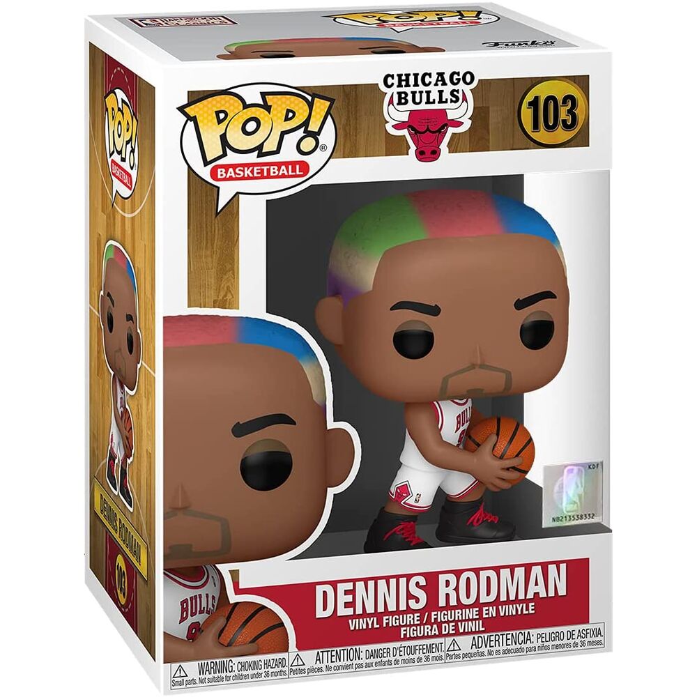 Figura Funko POP! Basketball:Chicago Bulls - Dennis Rodman (NBA Legends) 103