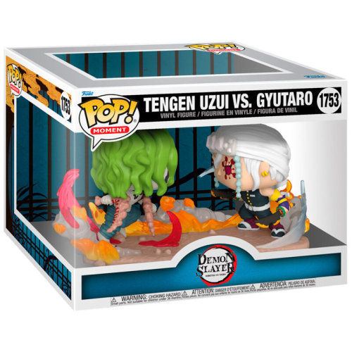 Figura Funko POP! Moment Demon Slayer Kimetsu no Yaiba Tengen VS Gyutaro