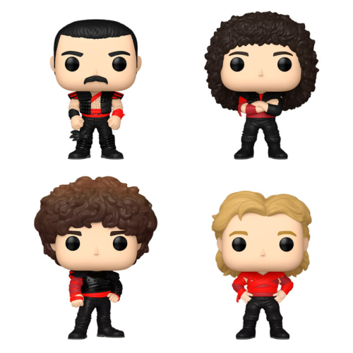 Figura Funko POP! Rocks:Queen - Radio Gaga (4 Pack)