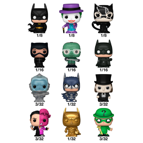 Figura Funko Mistery Bitty POP! DC Comics:Batman 85th Anniversary