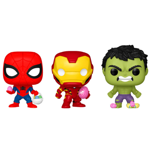 Funko Pocket POP! Easter Egg:Marvel - Hulk / Iron-Man / Spiderman (3-Pack)