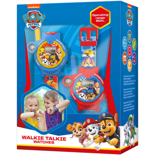 Relógio Walkie-Talkie 2 em 1 - Paw Patrol