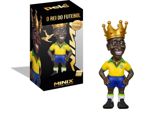 Figura Minix Football Legends - Pelé Special Edition 110F