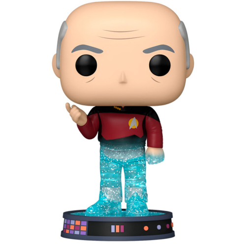 Figura Funko POP! Television Plus:Star Trek Transporter - Jean-Luc Picard (Glitter) 1687