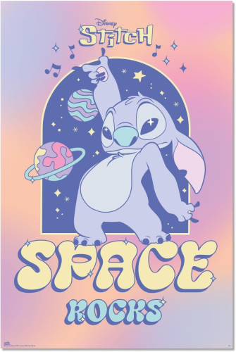 Poster - Disney Stitch:Space Rocks