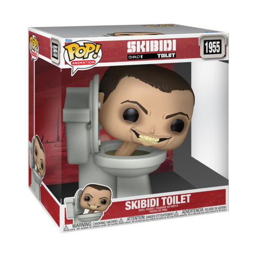 Figura Funko POP! Animation:Skibidi Toilet (Jumbo Sized) 1955