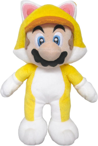 Nintendo Together+ - Peluche Super Mario 3D:Cat Mario 24cm