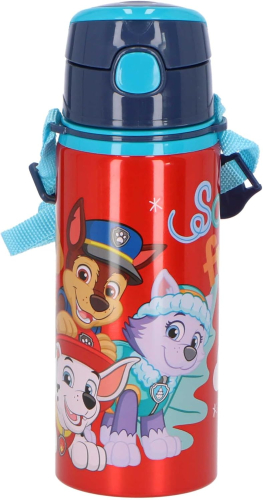 Garrafa Cantil de Alumínio 600 ML - Paw Patrol
