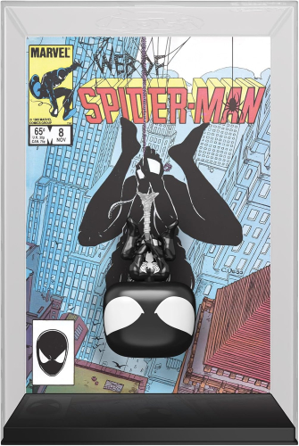 Figura Funko POP! Comic Covers:Web of Spider-Man 8 - Black Suit Spider-Man 71