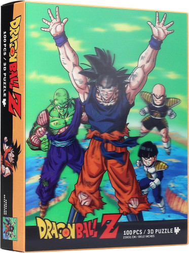 Puzzle Lenticular 3D Effect - Dragon Ball Z:Namek Heroes (100 peças)
