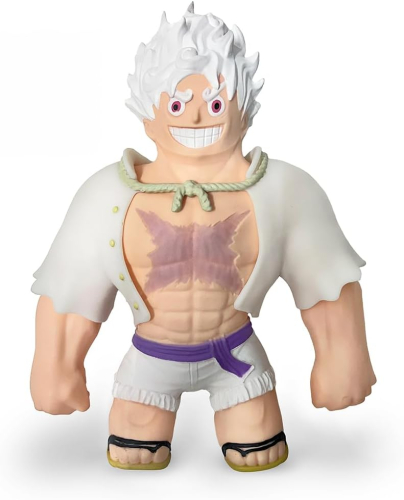 Figura Elastikorps Maxi Fighter - One Piece:Luffy Gear 5 Sun God Nika (Glow in the Dark)