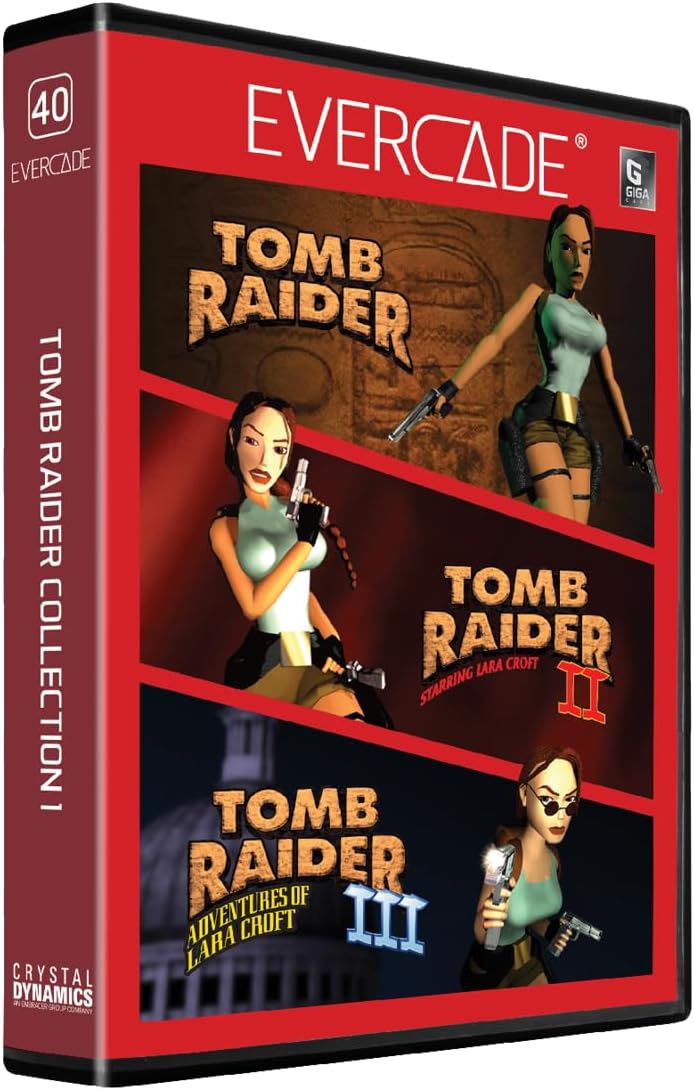 Cartucho Evercade - Tomb Raider Collection 1