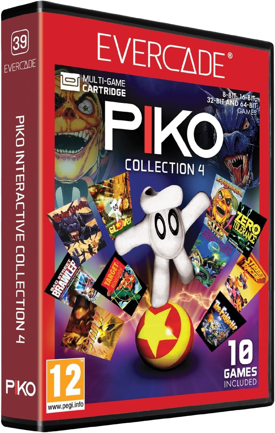 Cartucho Evercade - Piko Interactive Collection 4