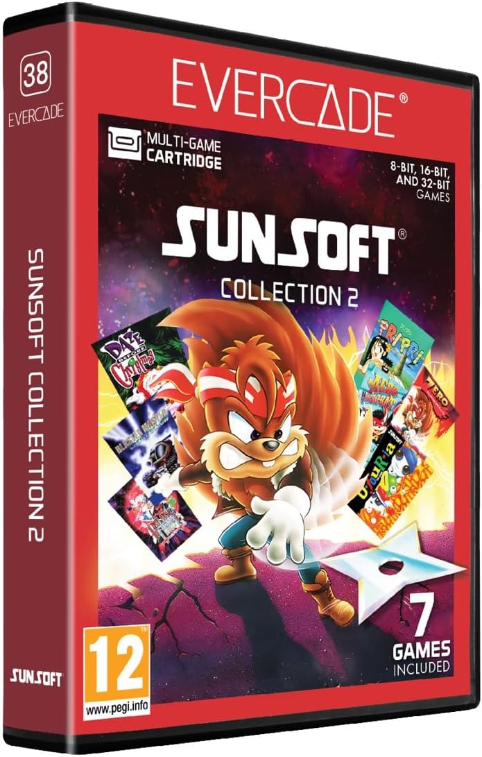Cartucho Evercade - Sunsoft Collection 2