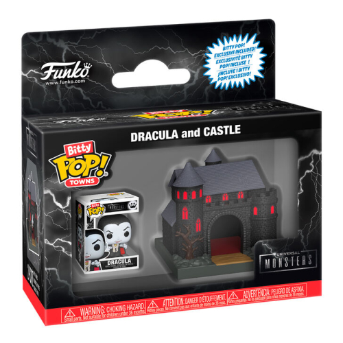 Figura Funko Bitty POP! Towns:Universal Monsters - Dracula and Castle