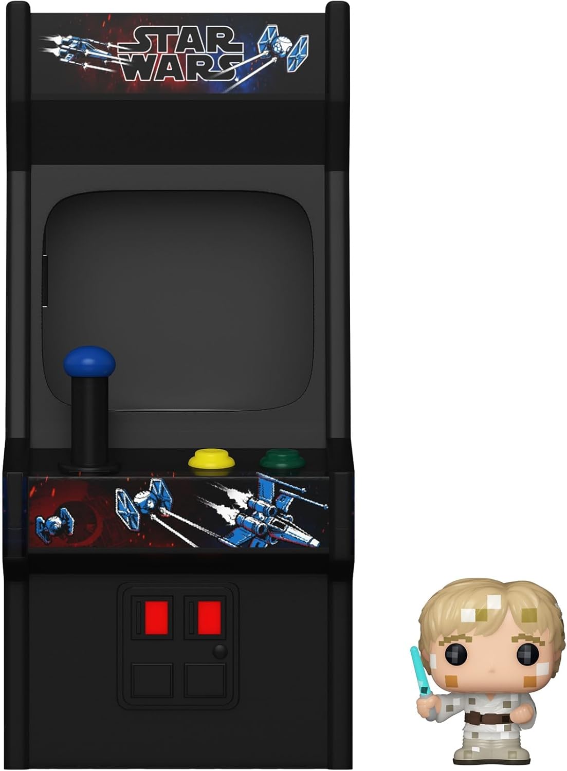 Figura Funko Bitty POP! Arcade:Star Wars - Luke (8-Bit) + Arcade Display