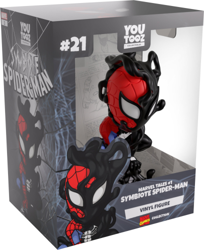 Figura Youtooz Marvel:Spiderman Marvel Tales 1 Symbiote Spider-Man
