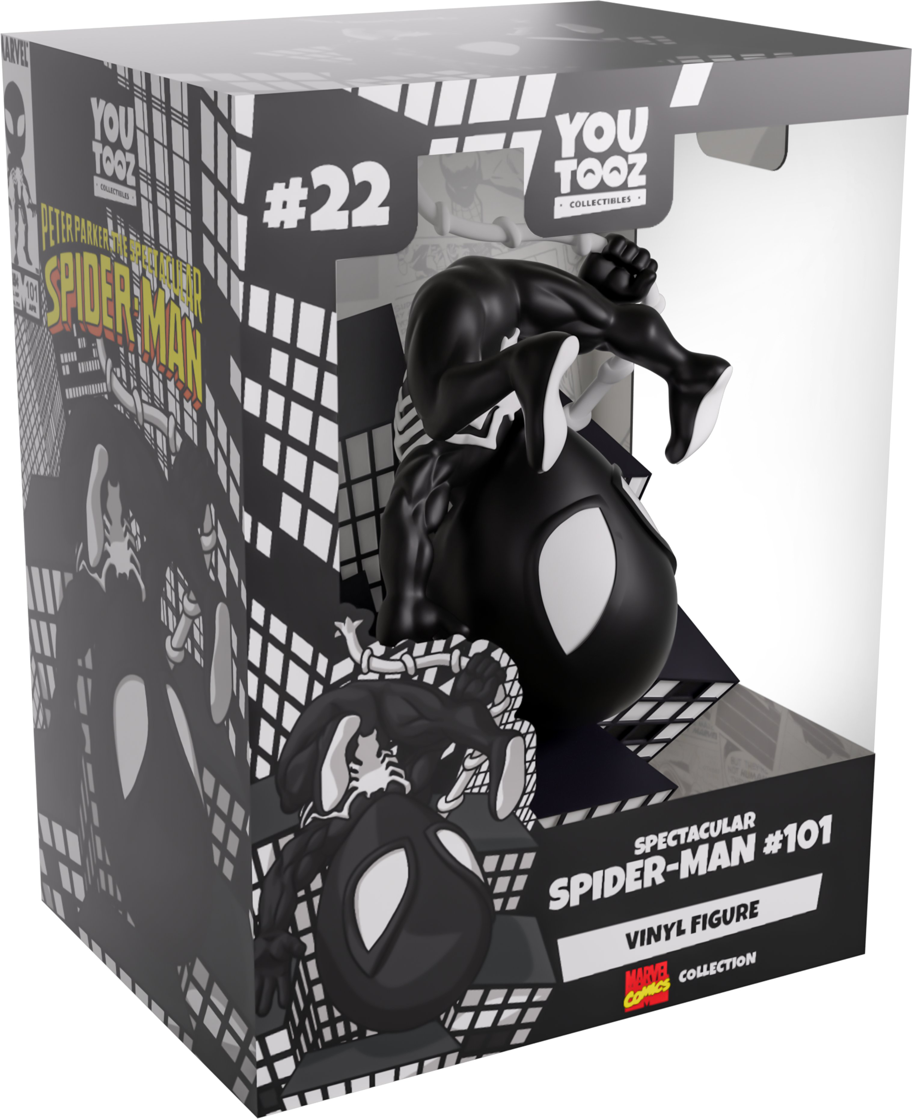 Figura Youtooz Marvel:Spiderman Spectacular Spider-Man 101