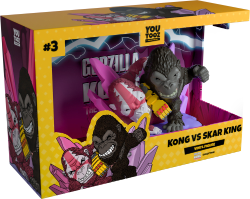 Figura Youtooz Godzilla x Kong:The New Empire Kong vs Skar King