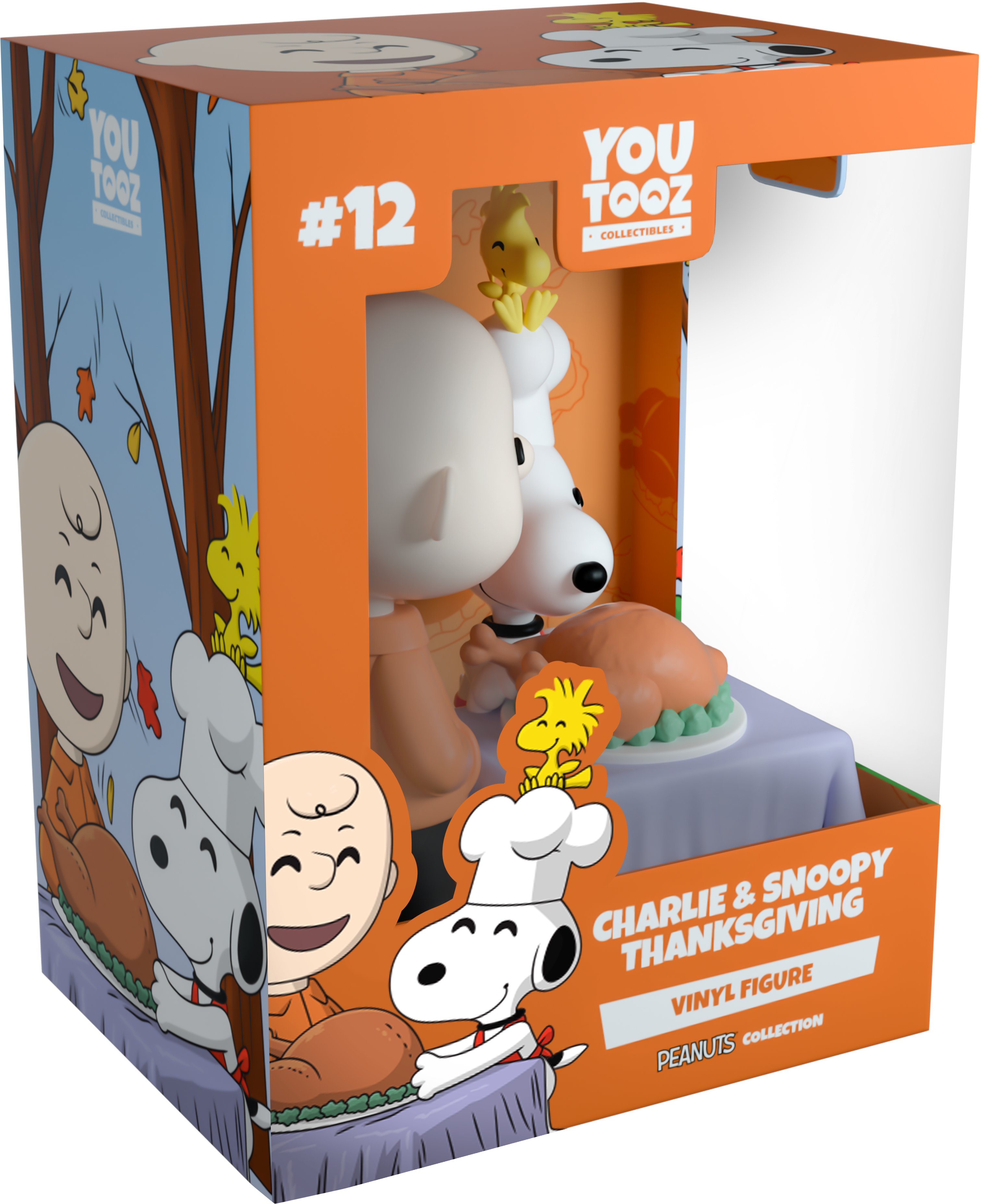 Figura Youtooz Peanuts Charlie &Snoopy Thanksgiving