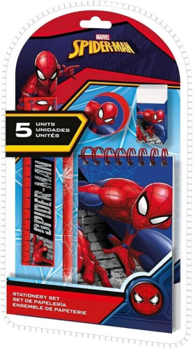 Conjunto Escolar Marvel Spiderman 5 Peças