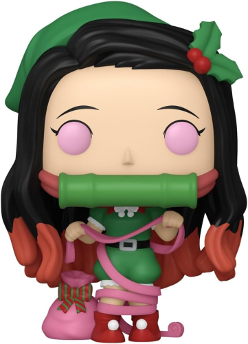 Figura Funko POP! Animation Plus:Demon Slayer - Nezuko Kamado (Holiday) 2033