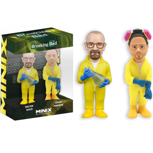 Figura Minix TV Series:Breaking Bad - Walter White &Jesse Pinkman (Twin Pack)