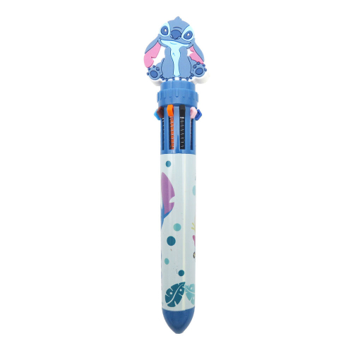 Caneta com 10 Cores - Disney Stitch