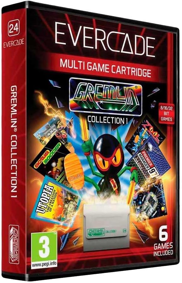Cartucho Evercade - Gremlin Collection 1