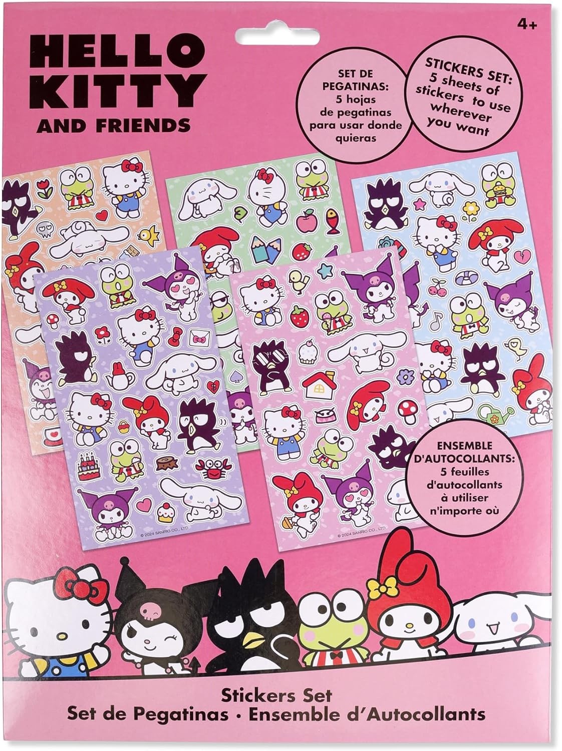 Conjunto de Autocolantes - Hello Kitty