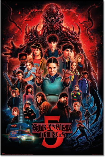 Poster Stranger Things - Temporada 5 GPE6034
