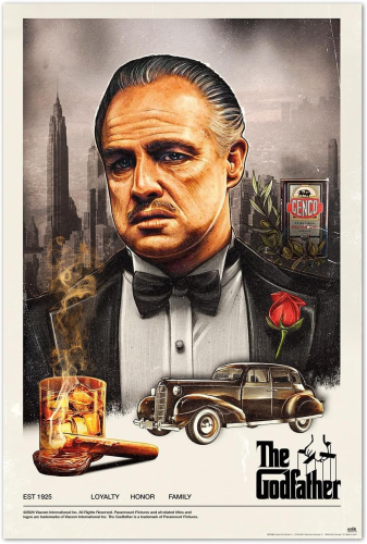 Poster The Godfather 1