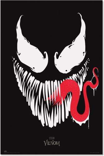 Poster Marvel Venom Black Face