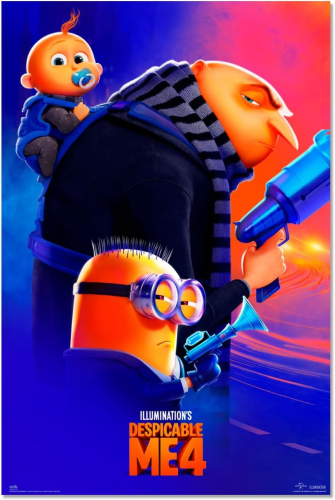 Poster Despicable Me 4