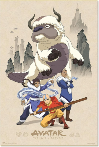 Poster Avatar The Legend Of Aang