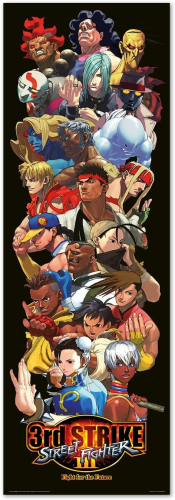 Poster de Porta - Street Fighter III