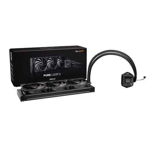 WATER COOLER CPU BEQUIET PURE LOOP 3 360MM PRETO