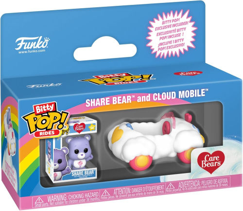 Figura Funko Bitty POP! Rides:Care Bears - Share Bear and Cloud Mobile