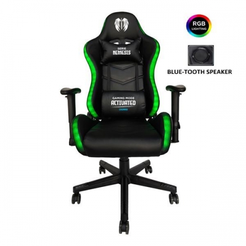 Cadeira Gaming Cromad Serie Nemesis RGB Preto