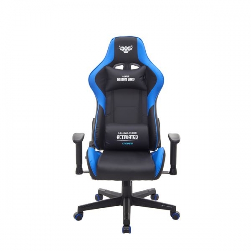 Cadeira Gaming Cromad Serie Demon Lord Preto/AZUL