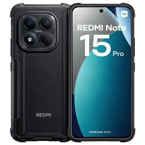Capa de silicone reforçada Xiaomi Redmi Note 15 Pro 4G