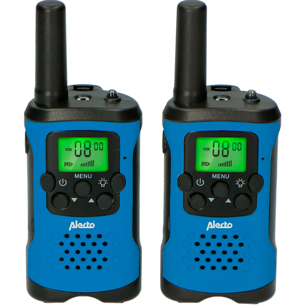 ALECTO WALKIE-TALKIE 7KM 8 CANAIS PTT/VOX C LANTERNA PRETO/AZUL