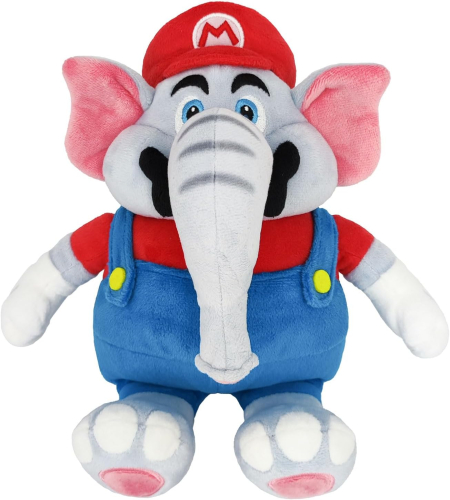 Nintendo Together+ - Peluche Super Mario Wonder:Mario Elephant 27cm