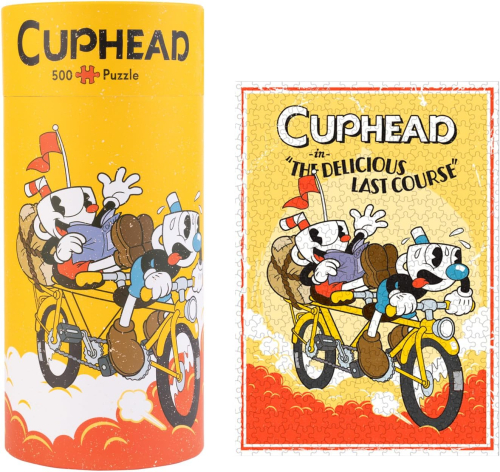 Puzzle 500 Peças - Cuphead The Delicious Last Course