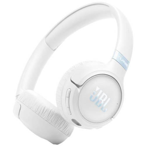 JBL HEADPHONES BLUETOOTH TUNE T680 NOISE CANCEL WHITE