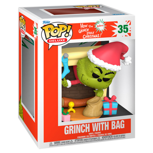 Figura Funko POP! Deluxe - The Grinch with Bag