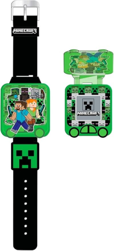 Relógio Digital Educativo - Minecraft