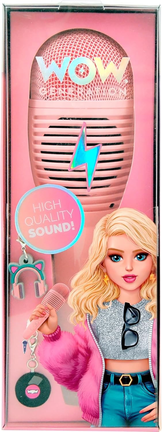 Microfone Karaoke com Gravador - Wow Generation